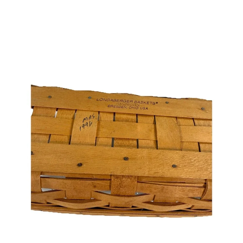 1996 Longaberger Small Flower Pot Basket Item #18414 14